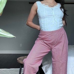 Vintage Tommy Hilfiger plaid picnic pants